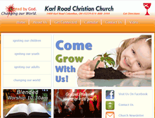 Tablet Screenshot of karlroadcc.org
